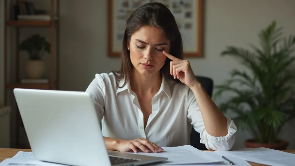 Personne assise, tête entre les mains, une expression du stress du quotidien